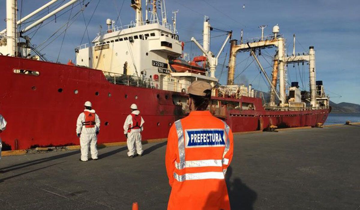 La Justicia ordenó el embargo del buque Tai An