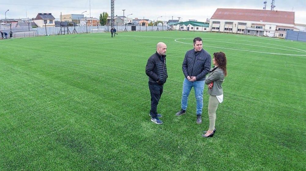 Río Grande a punto de inaugurar la recuperada cancha de fútbol 11