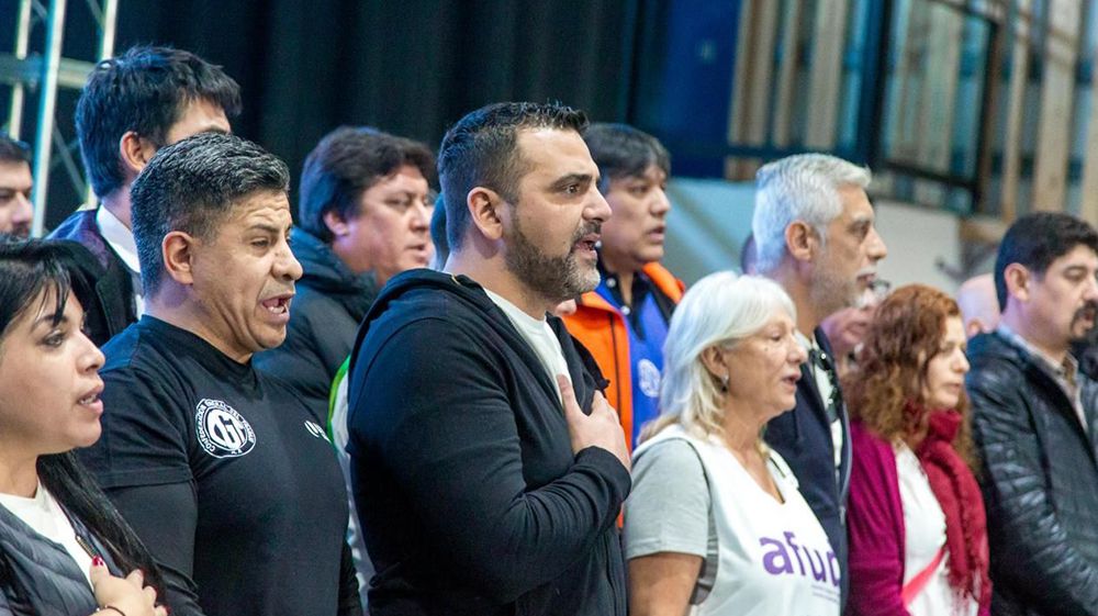 La CGT, Vuoto y Melella firmaron pacto en defensa del trabajo y la soberanía