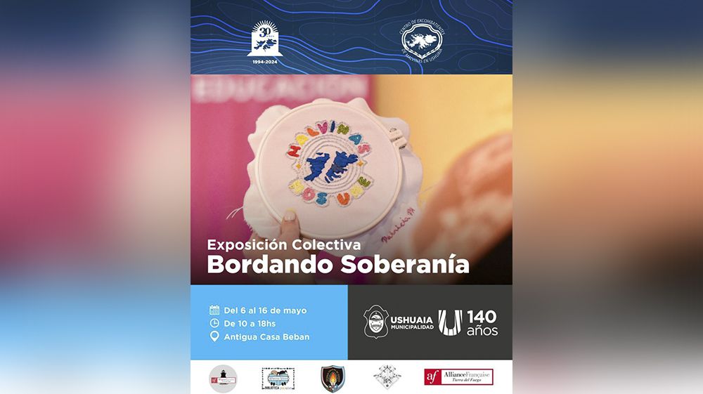 Hoy se inaugurará la Exposición Colectiva ‘Bordando Soberanía’