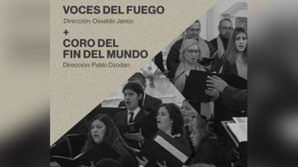 Cuatro coros se presentan en dos sábados en Ushuaia