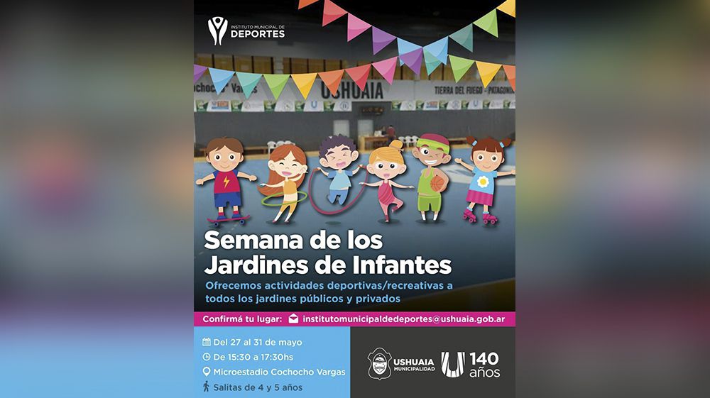 El IMD invita a la Semana de los Jardines de Infantes