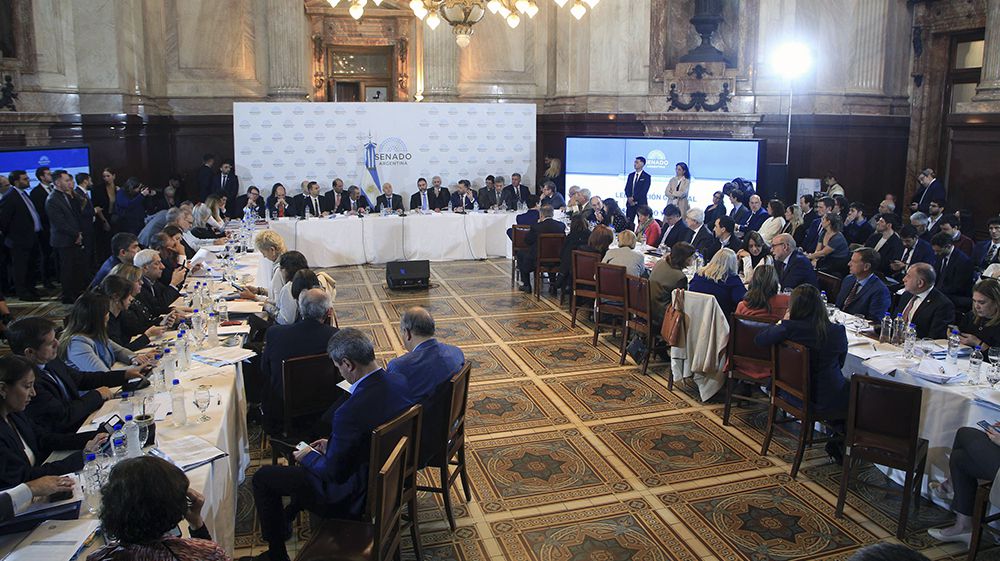 Ley Bases: el Senado entró en cuarto intermedio hasta el lunes