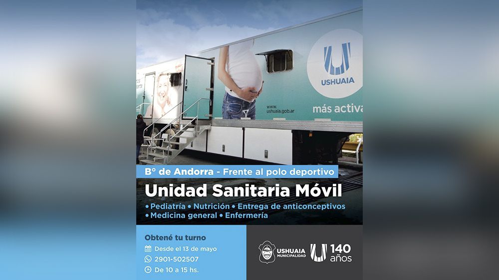 La Unidad Sanitaria Móvil atenderá frente al Polo Deportivo de Andorra