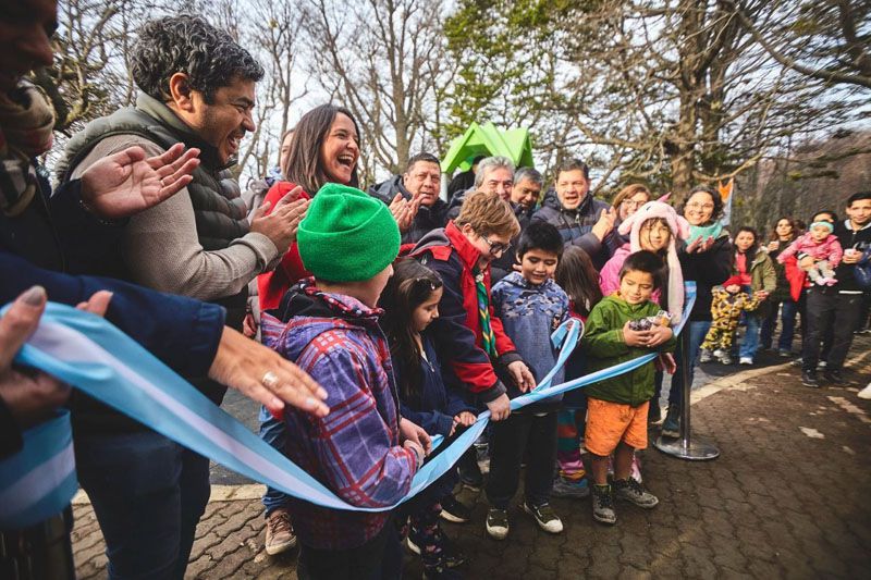 La Municipalidad de Ushuaia inauguró la renovada plaza ‘Nunca Jamás’