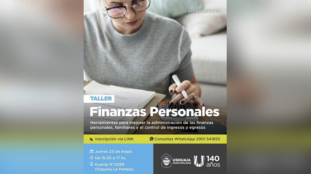 La Municipalidad brindará un taller sobre Finanzas Personales