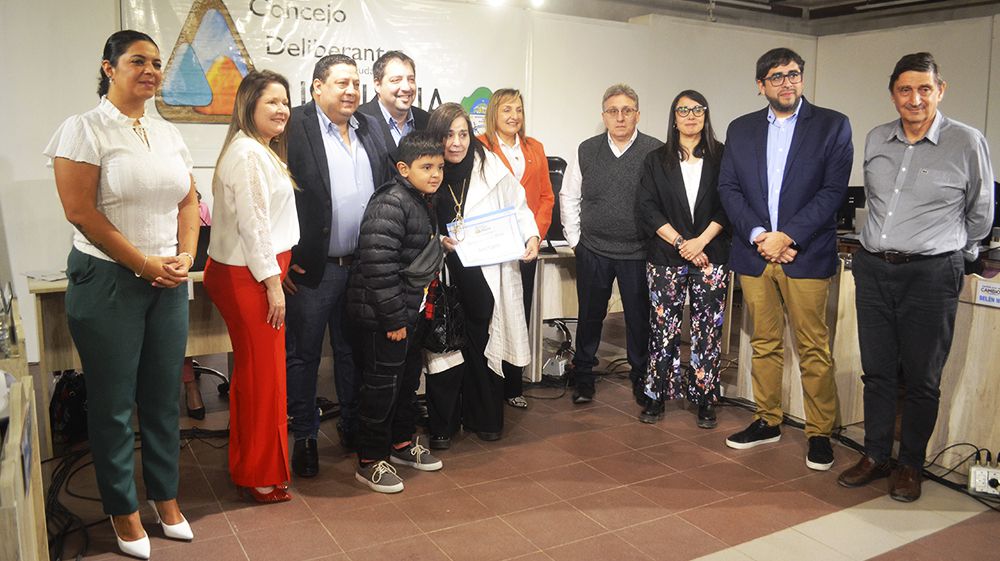 Carla Fulgenzi recibió la distinción de ‘Reconocimiento al Mérito’ 