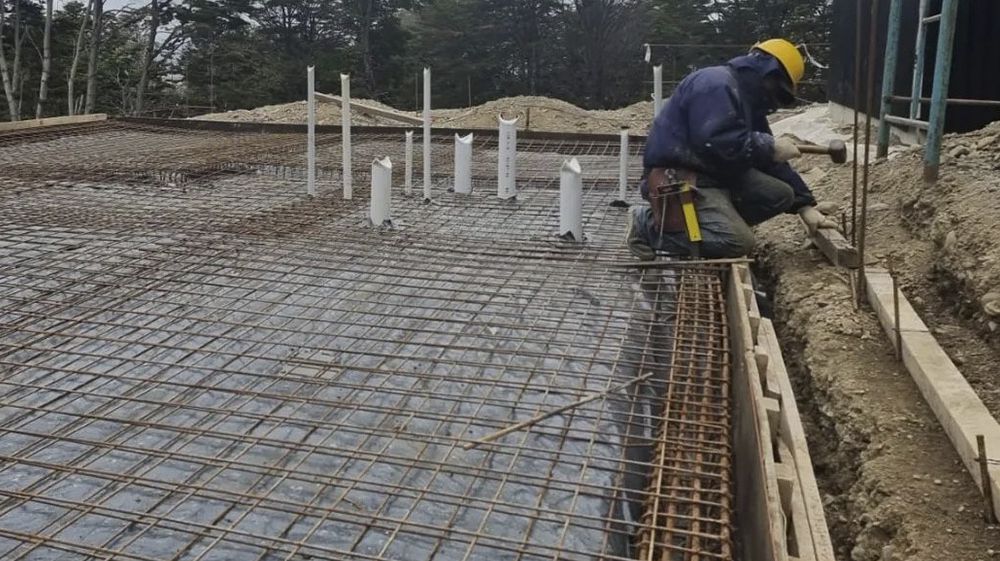 La construcción registró una caída del 40,2%