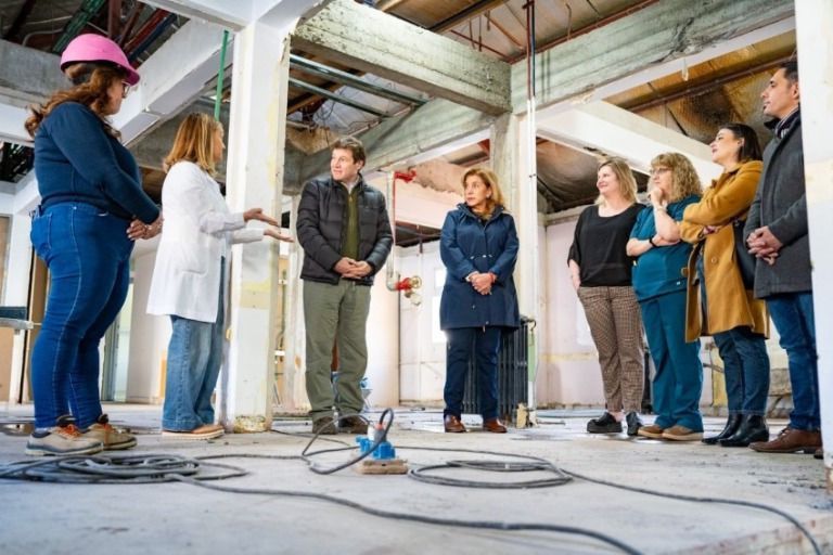 Avanza la remodelación del sector maternidad