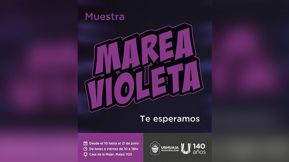 La Municipalidad presentará la muestra ‘Marea Violeta’ en la Casa de la Mujer