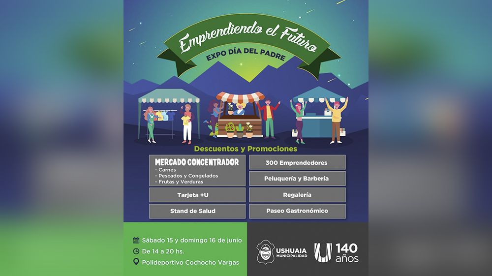 Se presentará la Expo Emprendedores - Día del Padre 