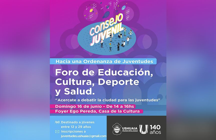 El Consejo Juvenil Municipal invita a los Foros Abiertos