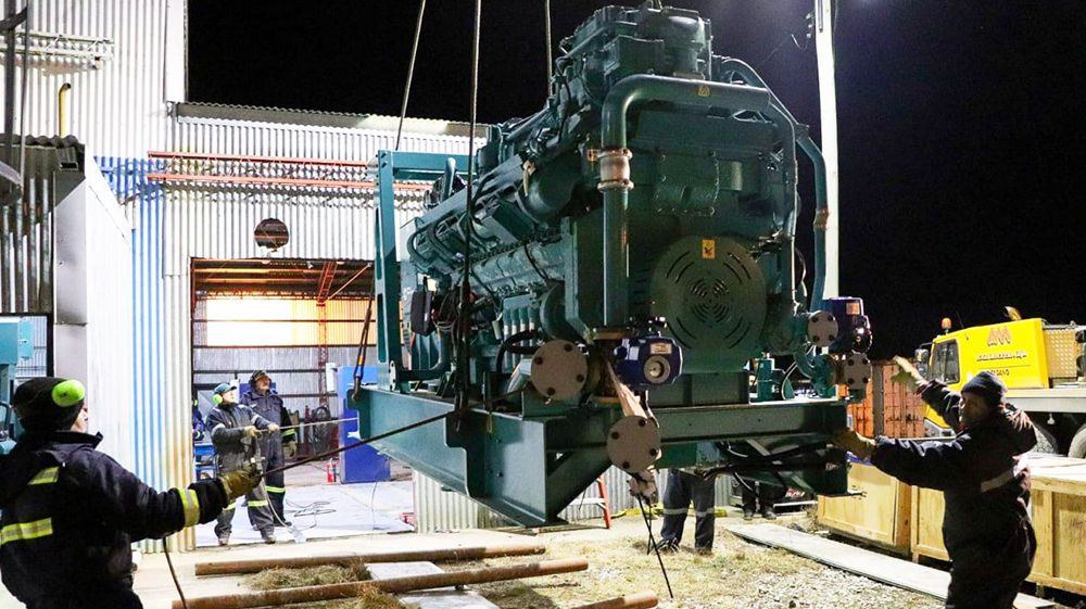 Nuevo generador para la Usina de Tolhuin
