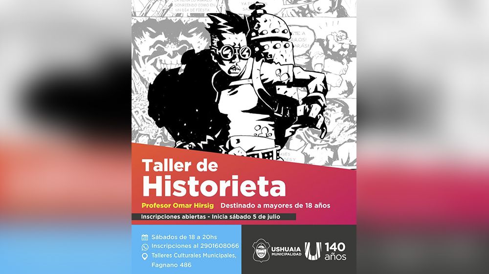 Comienzan las inscripciones para el Taller Municipal de Historieta