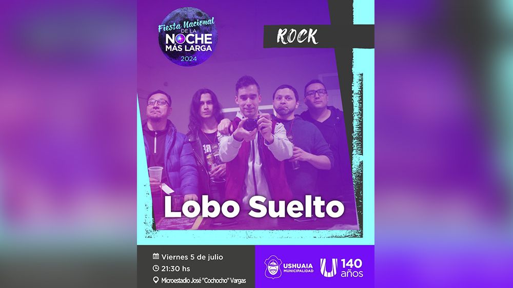 Habrá Rock y Folklore en el cierre de la Fiesta Nacional de la Noche más Larga