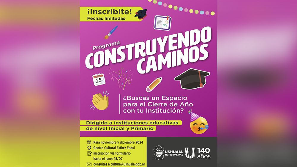 Se invita a instituciones educativas al programa municipal ‘Construyendo Caminos’