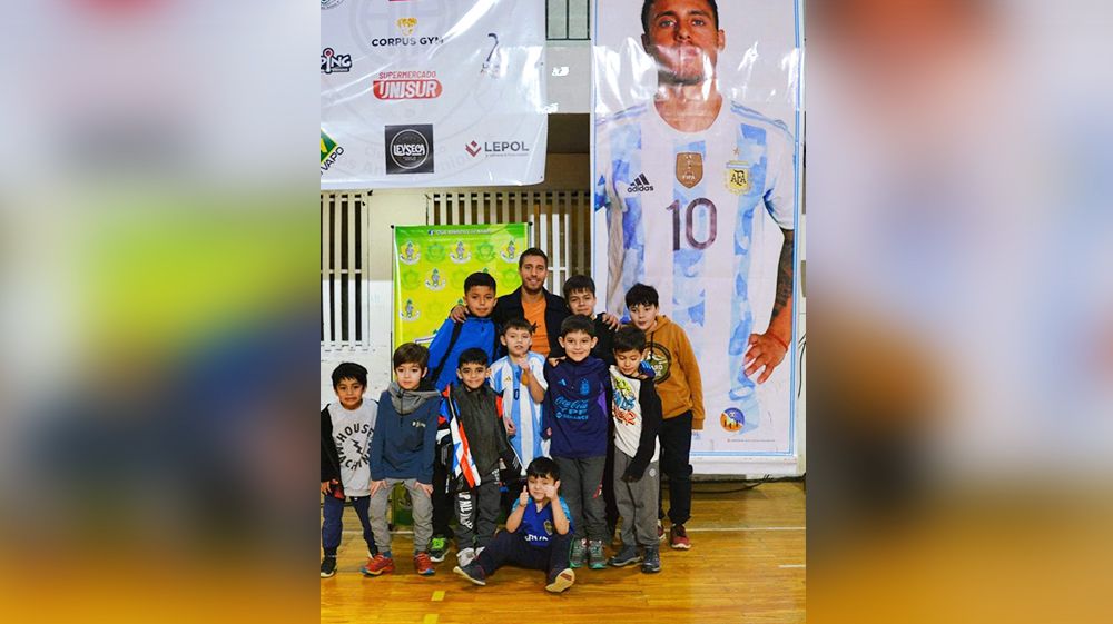 Emotivo encuentro con Valentín Garay y 