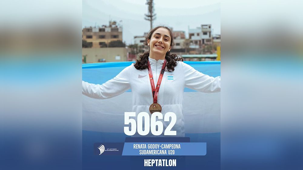 Renata Godoy se consagró por cuarta vez consecutiva campeona sudamericana 