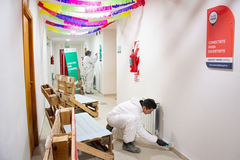 Reacondicionan espacios jóvenes y centros comunitarios