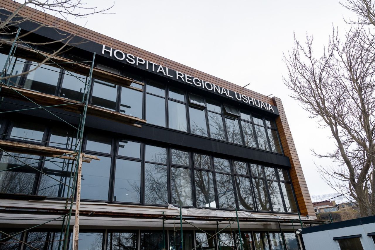 Melella satisfecho por el avance de obra 