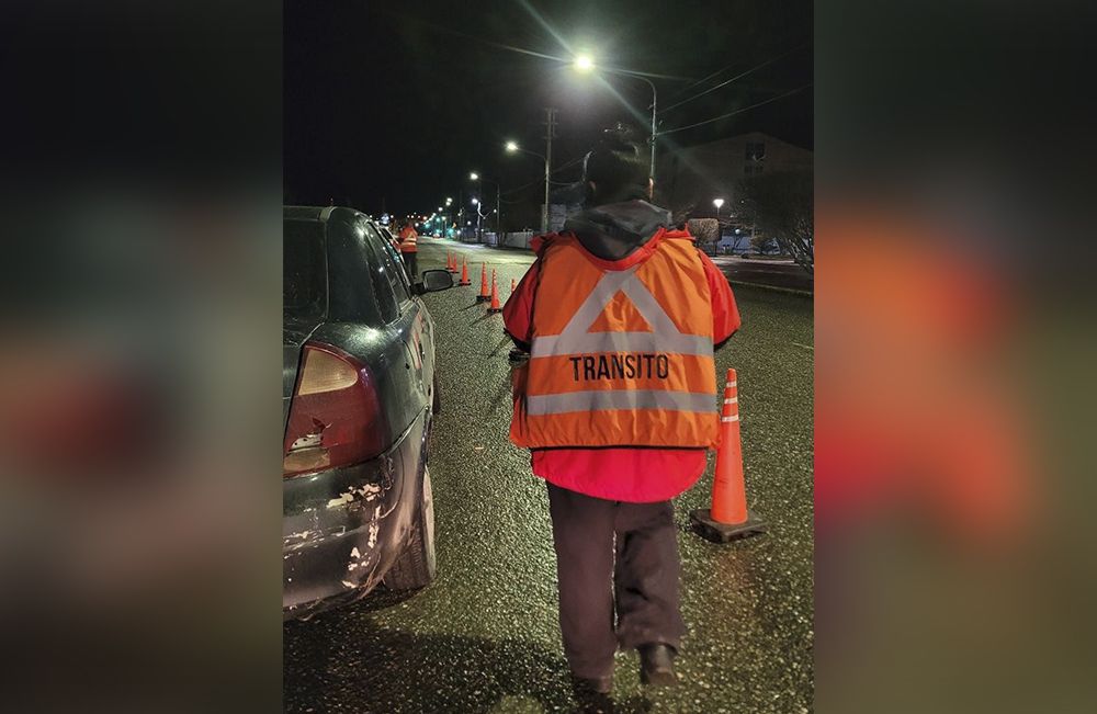 Tránsito municipal controló más de 130 vehículos durante el fin de semana