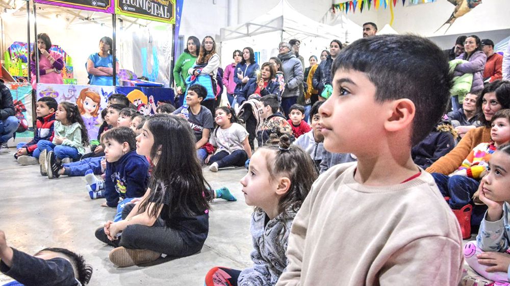 Cientos de niños participaron en los festejos por el ‘Día de las Infancias’