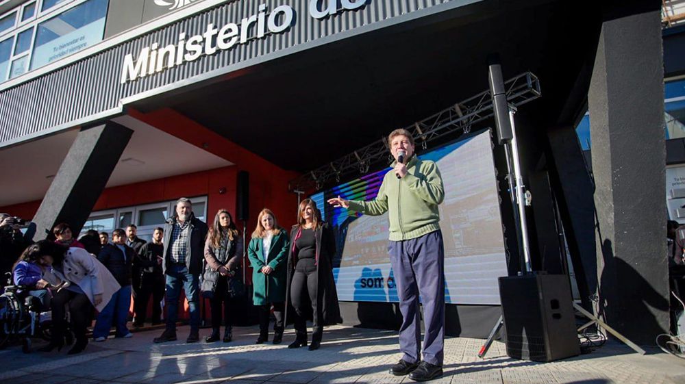 Se inauguró el Centro Provincial de Rehabilitación.