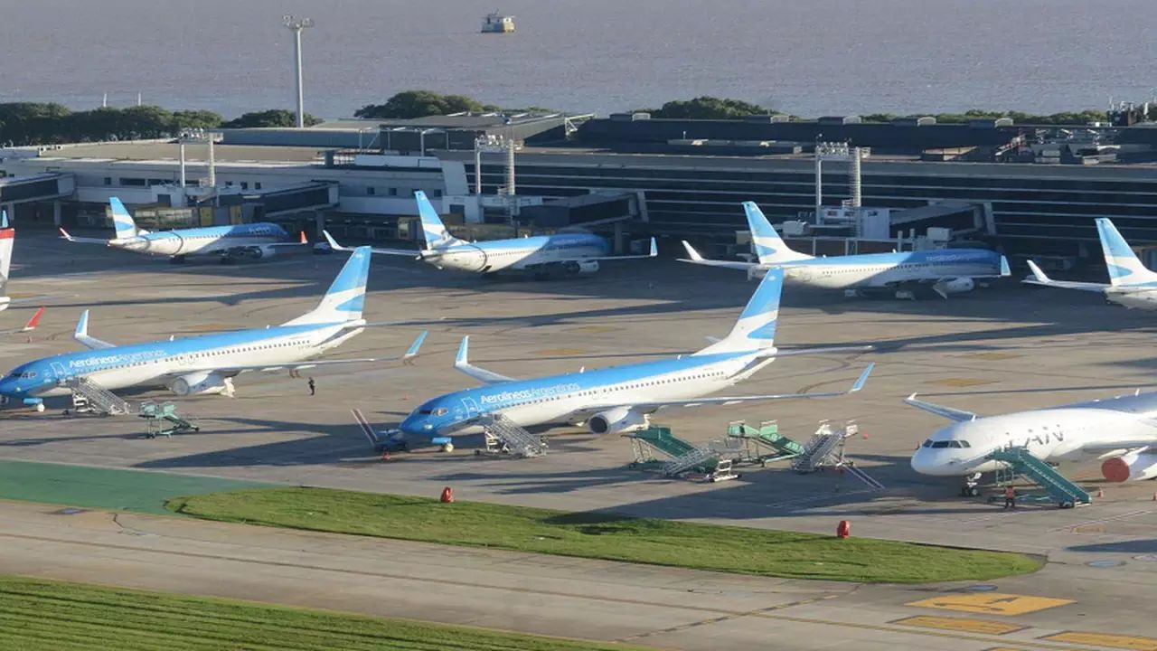 Incremento del tráfico aéreo en Argentina