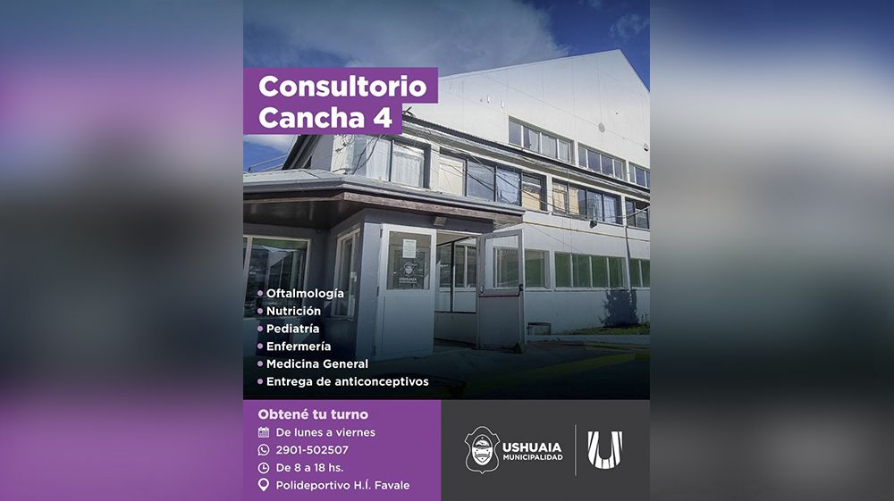 El equipo de Salud municipal brinda atención en el Gimnasio Favale