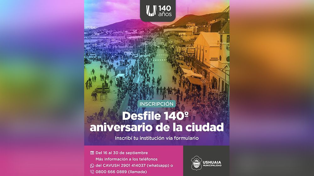 Comienzan las inscripciones para participar en el desfile cívico militar 