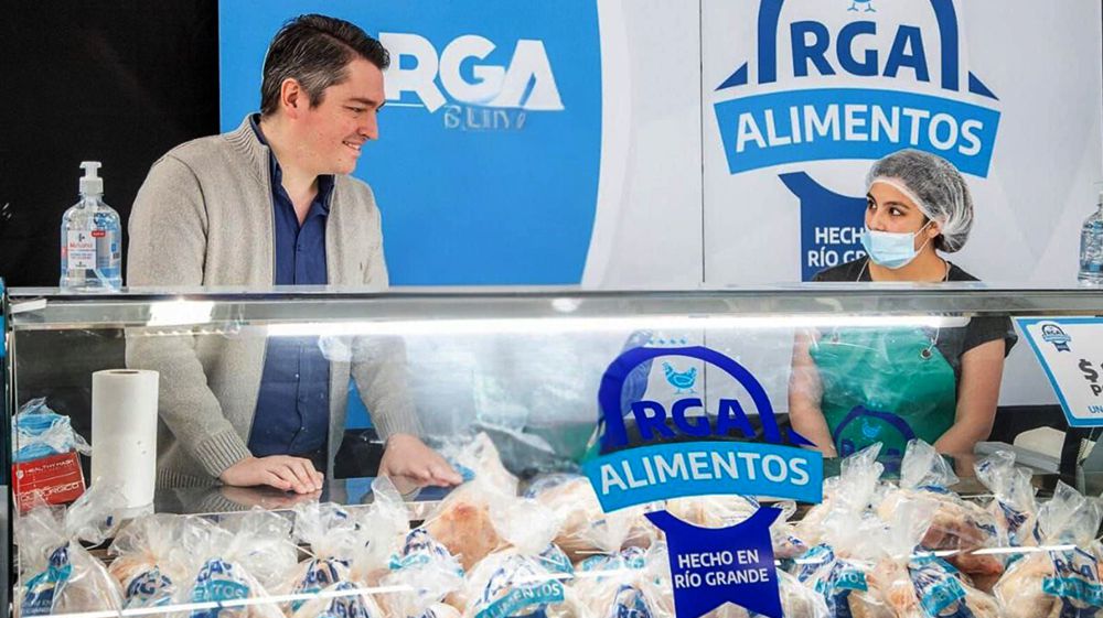 Los pollos frescos de RGA Alimentos llegan a Ushuaia