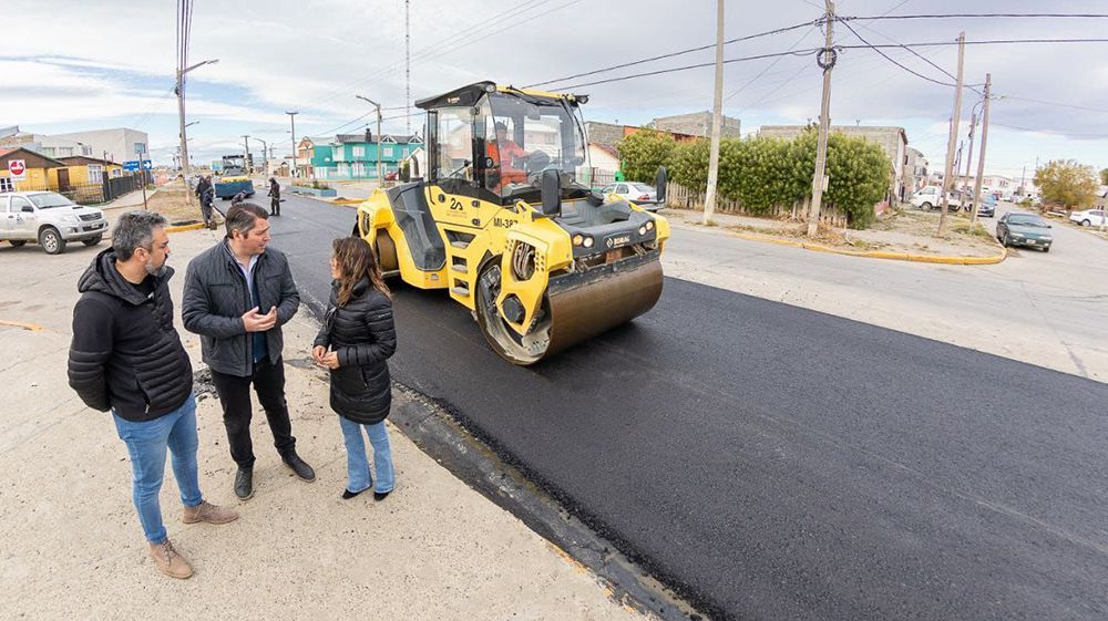 Se reanuda el plan de obras viales en Río Grande