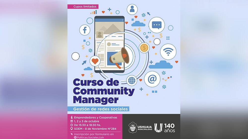 Brindarán un taller de Gestión de Redes Sociales en SOEM