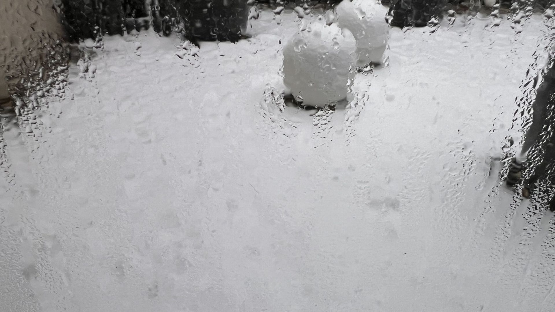 Fin de semana frío y con nieve en Ushuaia
