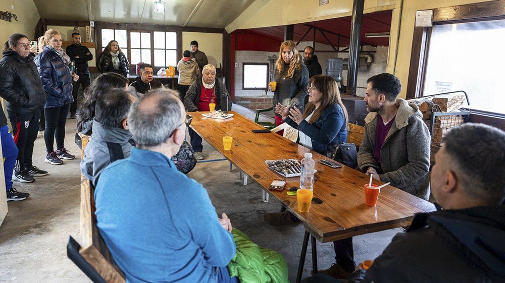 Oficina itinerante de “Llegó el gas” en Ushuaia