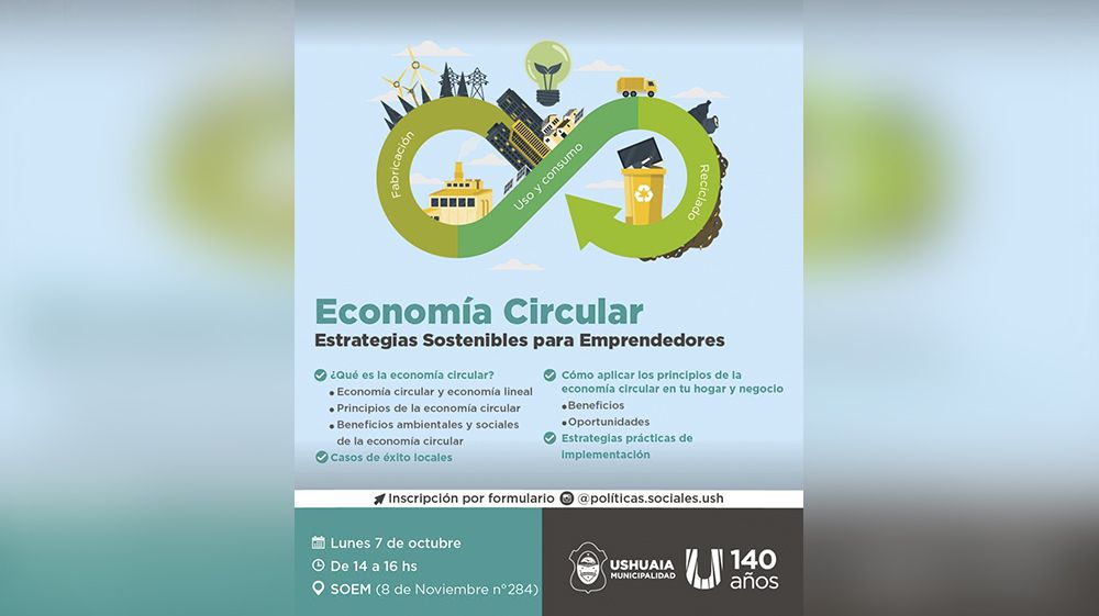 La Municipalidad dictará un curso sobre Economía Circular