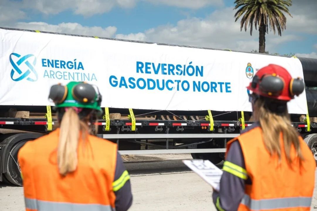 Se inaugura la Reversión del Gasoducto Norte