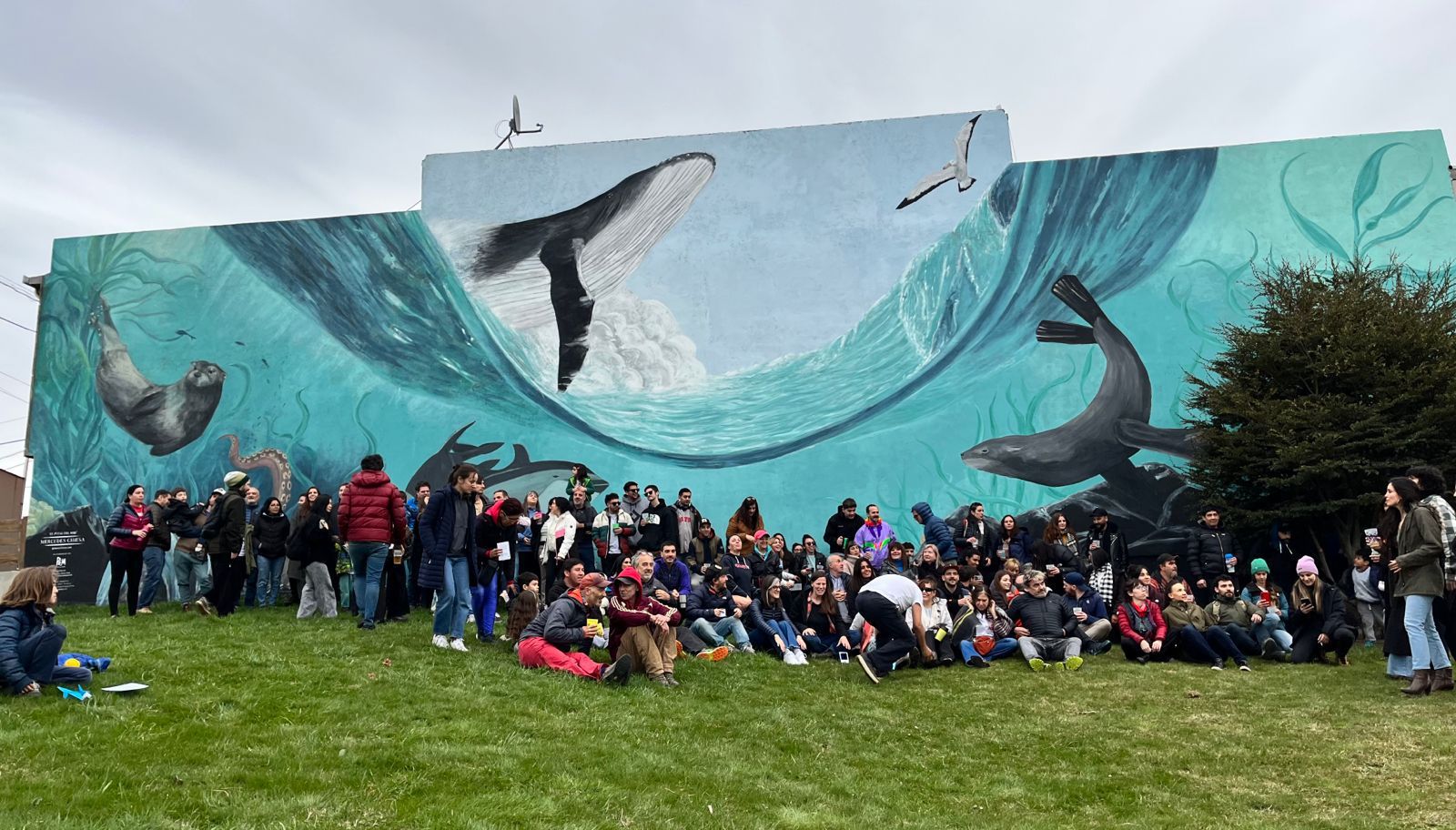 Se inauguró el mural “El Pulso del Mar”