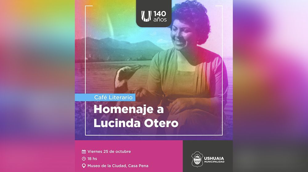 Este viernes se realizará un Café Literario en homenaje a Lucinda Otero
