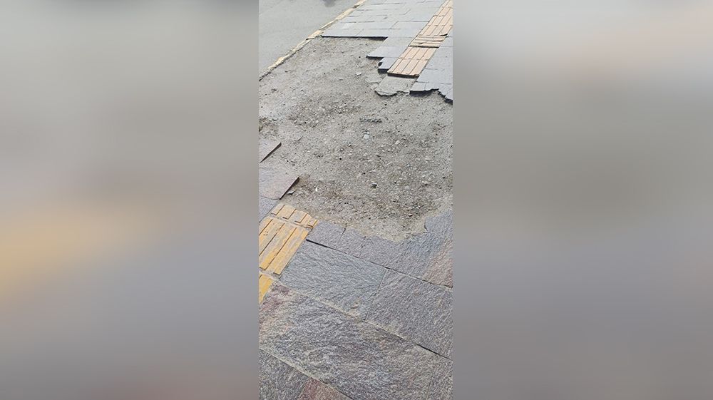 ¿Y la vereda pa’ cuándo?