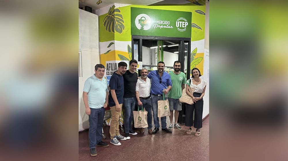 Trujillo destacó la articulación con cooperativas y productores de alimentos