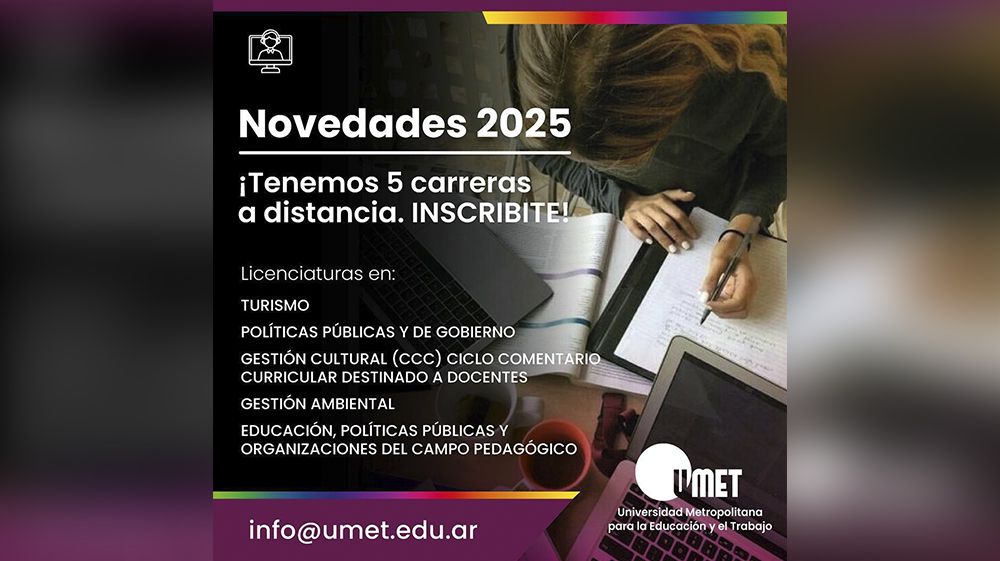 La Municipalidad y UMET ofrecerán becas en 2025