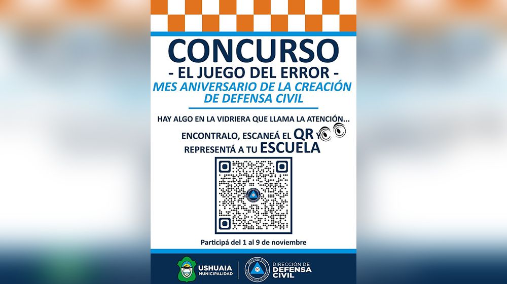 Defensa Civil Municipal lanzó el concurso ‘El juego del error’