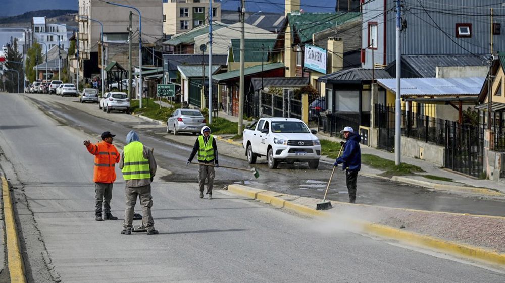 Personal municipal y de Agrotécnica realizó trabajos de limpieza