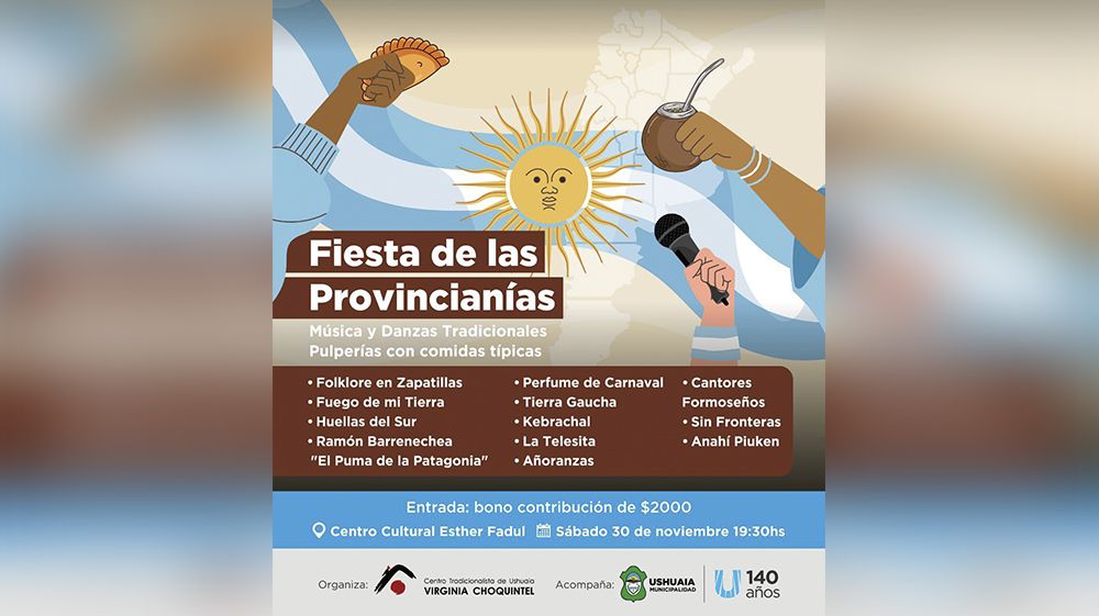 Cultura municipal acompañará la ‘Fiesta de las Provincianías’
