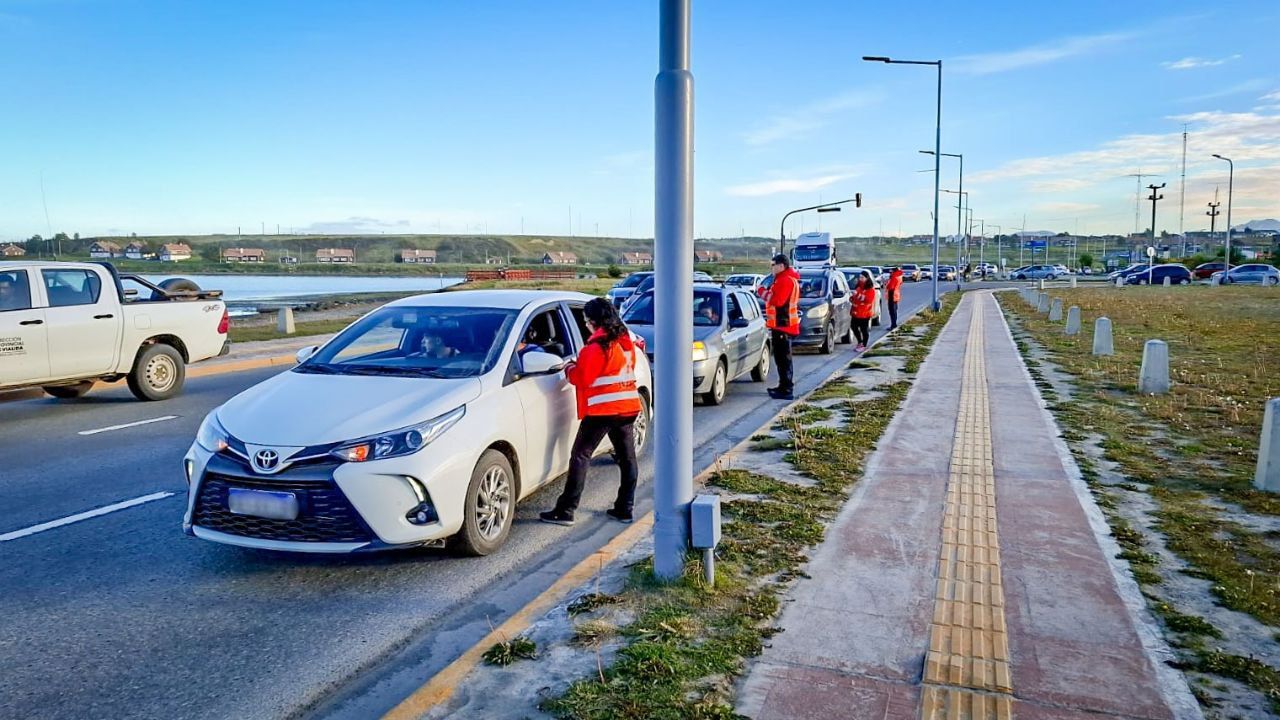 La Municipalidad realiza controles de tránsito 