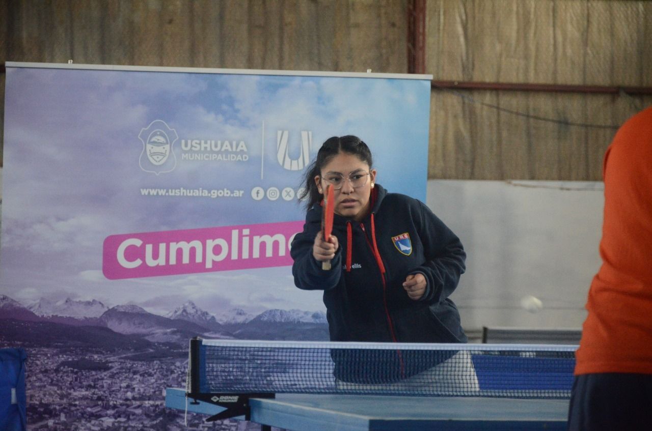 Exitoso torneo de tenis de mesa 