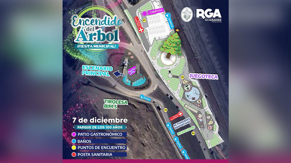 Gran Fiesta del Encendido del Arbolito Navideño