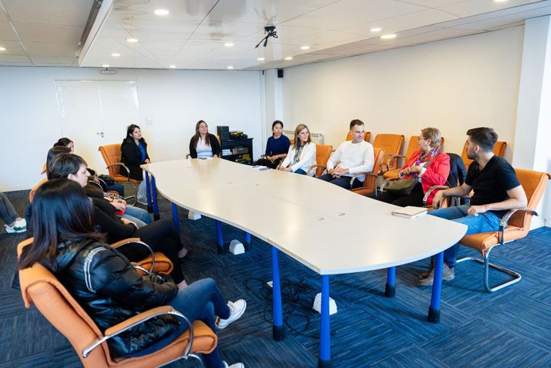 Gobierno recibió a beneficiarios ya conectados a la red de gas natural 