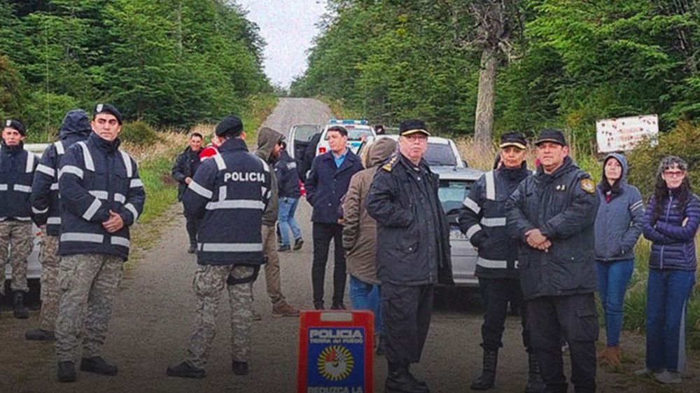 La Justicia procedió al desalojo en termas del río Valdez